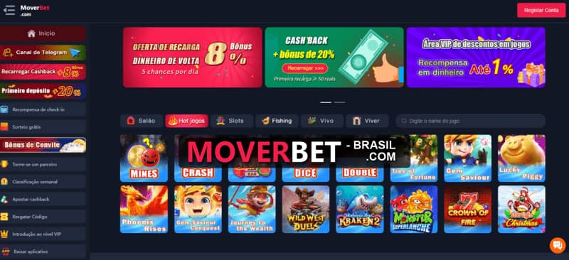 Colocação da série a